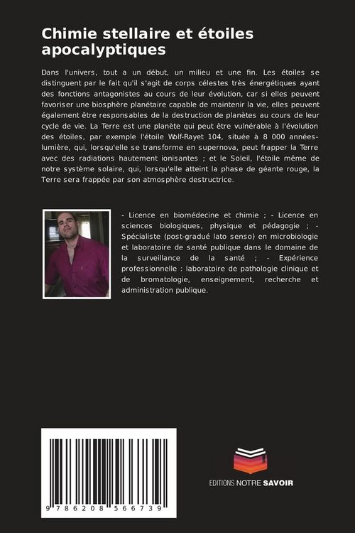 Produktbild: Chimie stellaire et &eacute;toiles apocalyptiques