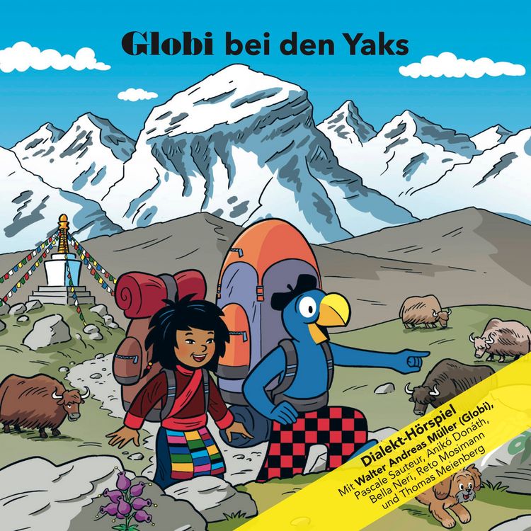 Produktbild: Globi bei den Yaks