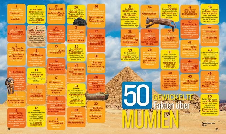 Produktbild: 1000 Fakten über das alte Ägypten
