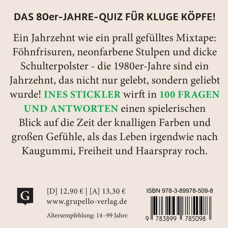 Produktbild: 80er-Jahre-Quiz
