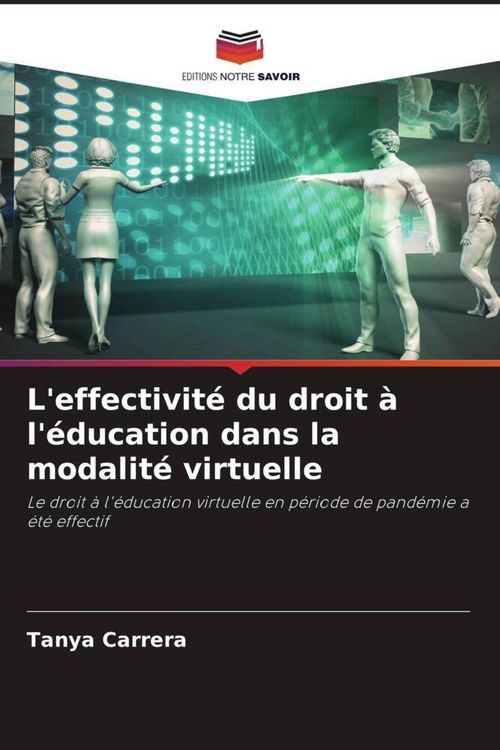 Produktbild: L'effectivit&eacute; du droit &agrave; l'&eacute;ducation dans la modalit&eacute; virtuelle
