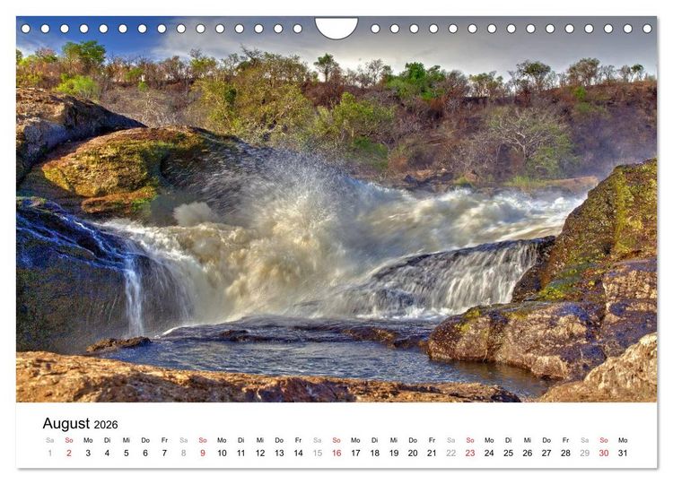 Produktbild: Uganda - die Perle Afrikas (Wandkalender 2026 DIN A4 quer), CALVENDO Monatskalender
