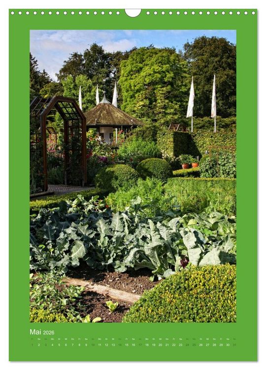 Produktbild: Farbtupferl - Botanischer Garten Augsburg (Wandkalender 2026 DIN A3 hoch), CALVENDO Monatskalender