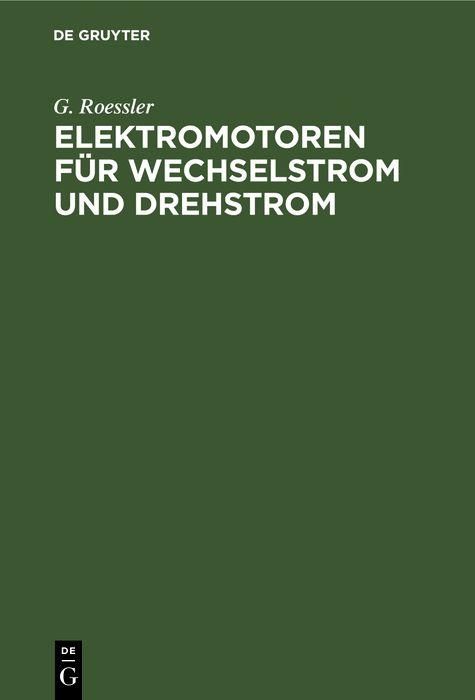 Produktbild: Elektromotoren f&uuml;r Wechselstrom und Drehstrom