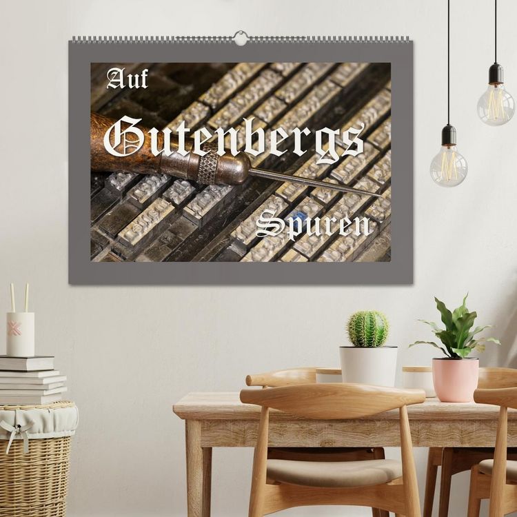 Produktbild: Auf Guttenbergs Spuren (Wandkalender 2027 DIN A2 quer), CALVENDO Monatskalender