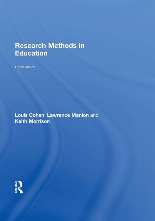 Produktbild: Research Methods in Education