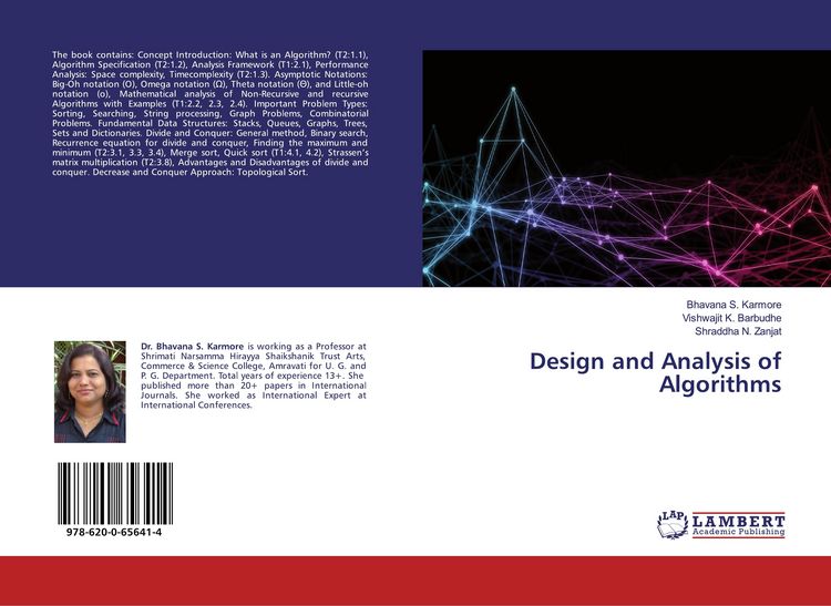 Produktbild: Design and Analysis of Algorithms