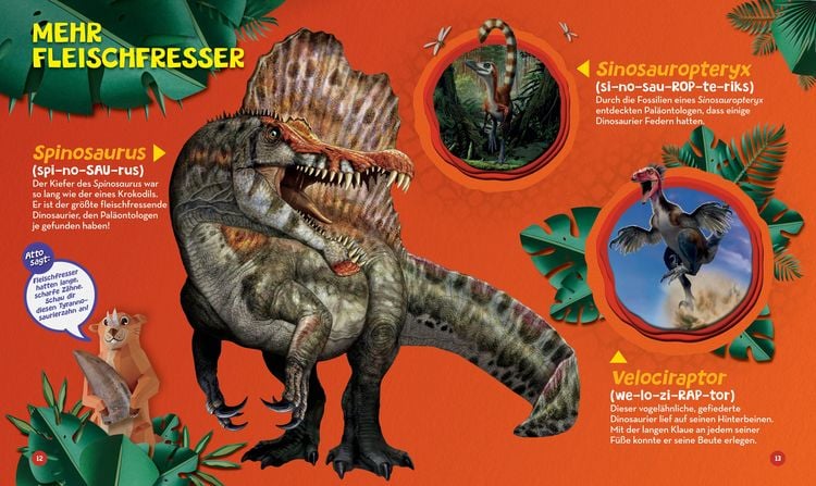Produktbild: Gro&szlig;e W&ouml;rter f&uuml;r kleine Pal&auml;ontologen. Das Dino-W&ouml;rterbuch, das jeder Mini-Forscher braucht