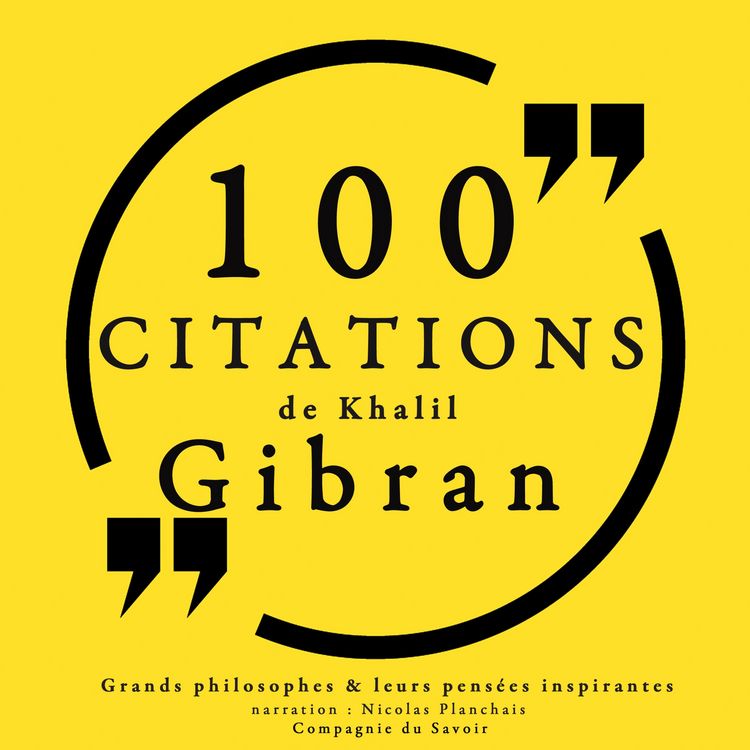 Produktbild: 100 citations de Khalil Gibran