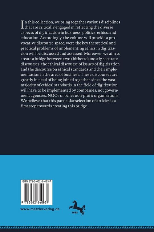 Produktbild: Business Ethics and Digitization