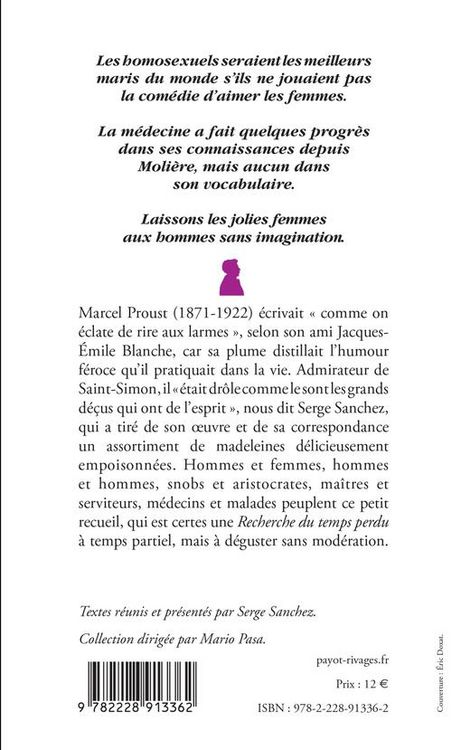 Produktbild: Les sautes d'humour de Marcel Proust