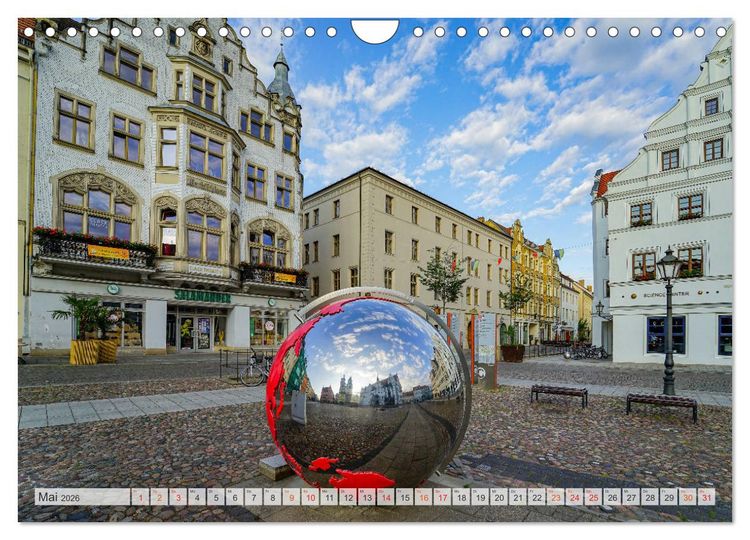 Produktbild: Lutherstadt Wittenberg Impressionen (Wandkalender 2026 DIN A4 quer), CALVENDO Monatskalender