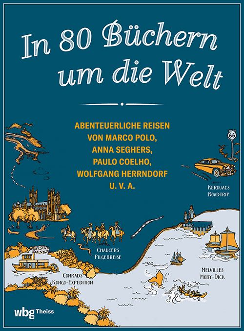 Produktbild: In 80 B&uuml;chern um die Welt