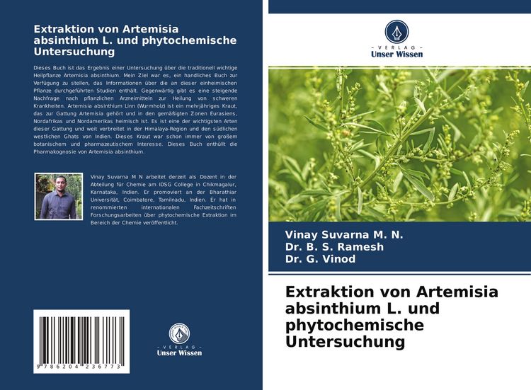 Produktbild: Extraktion von Artemisia absinthium L. und phytochemische Untersuchung