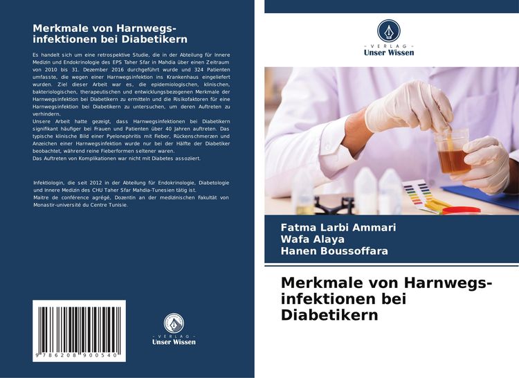 Produktbild: Merkmale von Harnwegs-infektionen bei Diabetikern