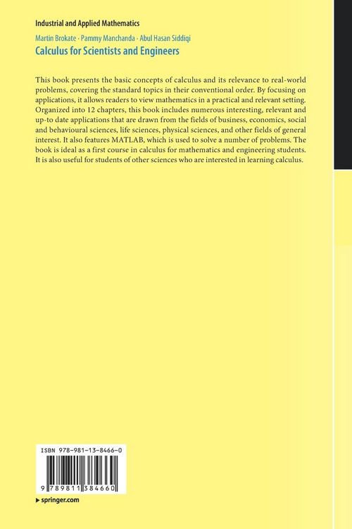 Produktbild: Calculus for Scientists and Engineers