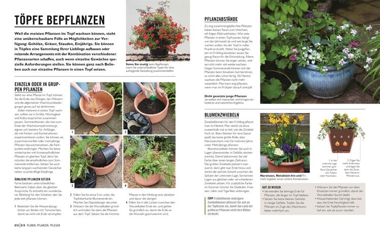 Produktbild: Gr&uuml;nes Gartenwissen. Pflanzen im Topf