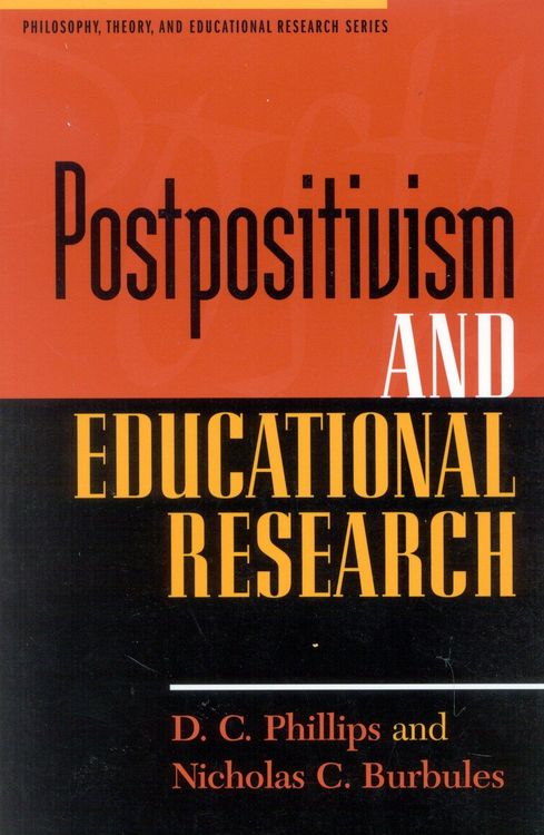 Produktbild: Postpositivism and Educational Research