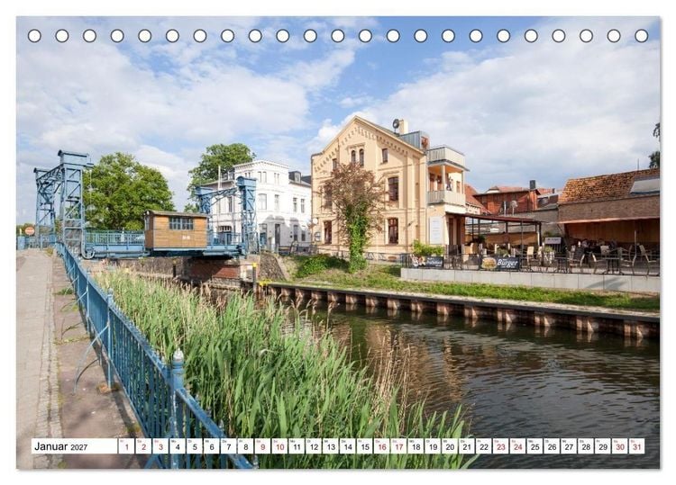 Produktbild: Radland Deutschland - Mecklenburgische Seenplatte (Tischkalender 2027 DIN A5 quer), CALVENDO Monatskalender