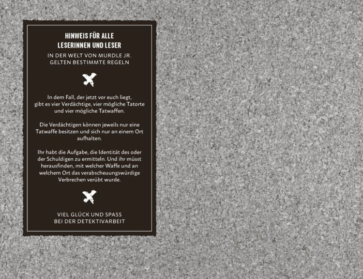Produktbild: Murdle junior &ndash; Ein Detektivabenteuer