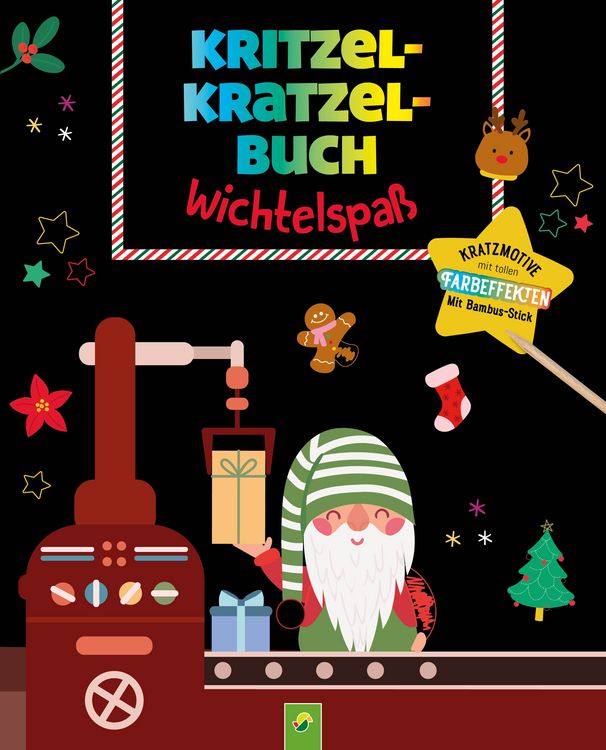 Produktbild: Kritzel-Kratzel-Buch Wichtelspa&szlig;