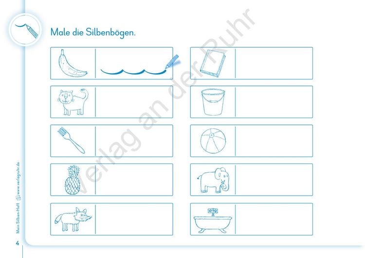 Produktbild: Mein Silben-Heft