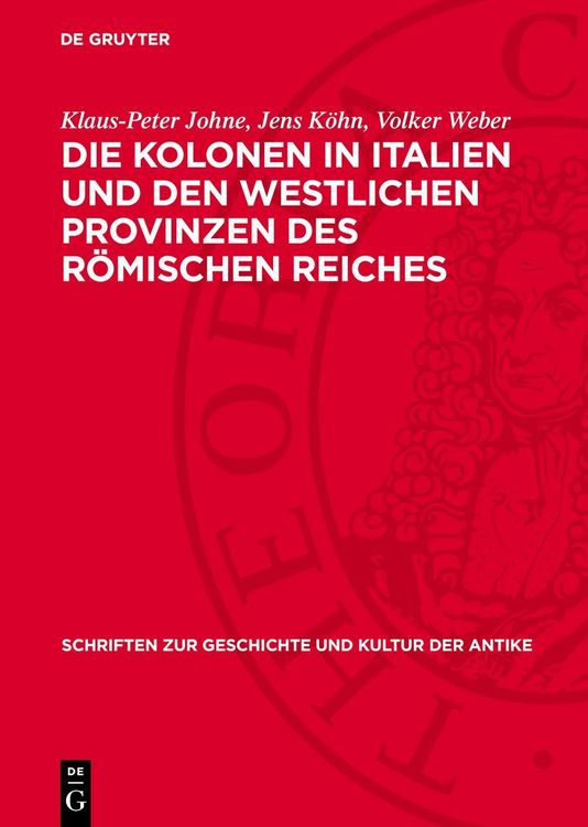 Produktbild: Die Kolonen in Italien und den westlichen Provinzen des R&ouml;mischen Reiches