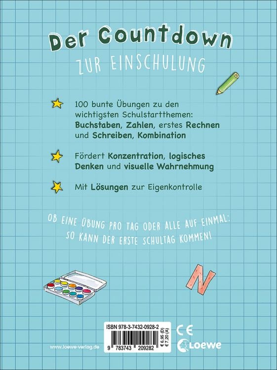 Produktbild: 100 &Uuml;bungen bis zum Schulanfang