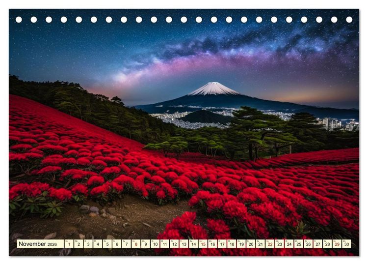 Produktbild: Typisch Japanisch (Tischkalender 2026 DIN A5 quer), CALVENDO Monatskalender