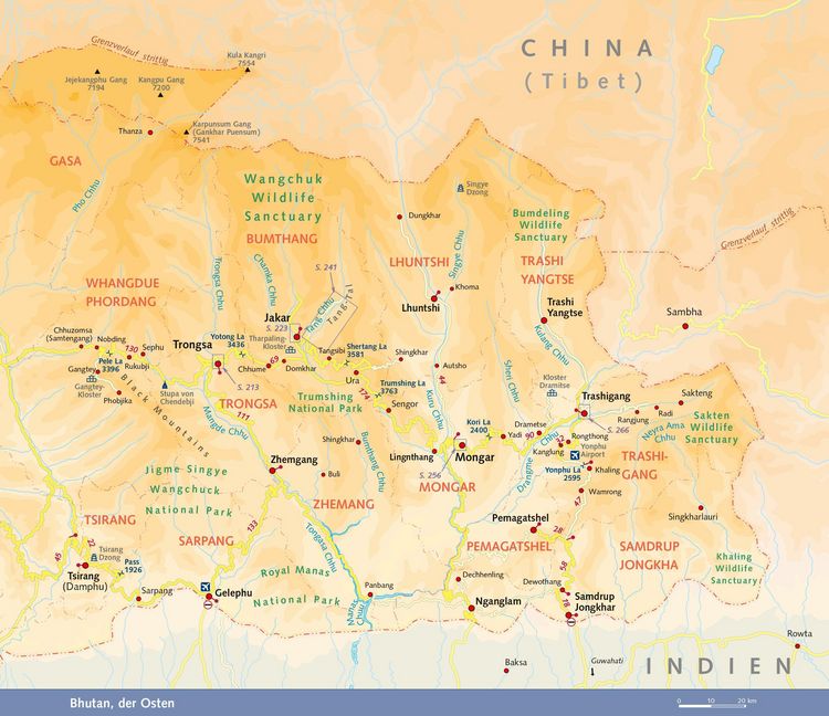 Produktbild: TRESCHER Reisef&uuml;hrer Bhutan