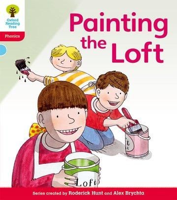 Produktbild: Oxford Reading Tree: Level 4: Floppy's Phonics Fiction: Painting the Loft