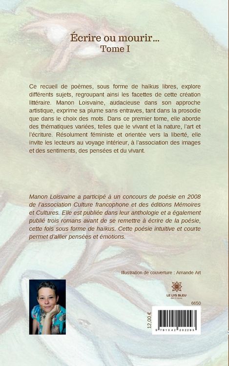 Produktbild: Manon Loisvaine: &Eacute;crire ou mourir...