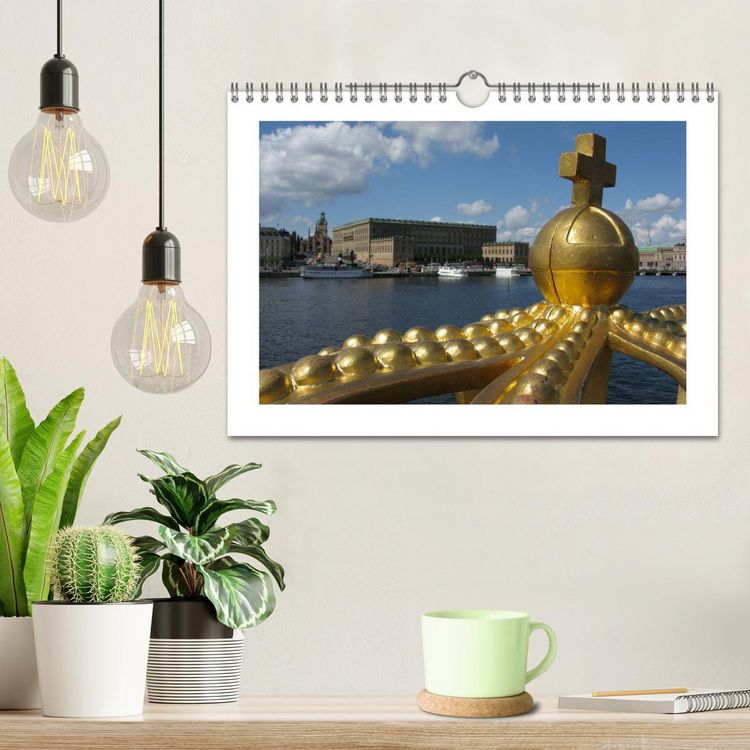 Produktbild: Stockholm - Licht des Nordens (Wandkalender 2026 DIN A4 quer), CALVENDO Monatskalender