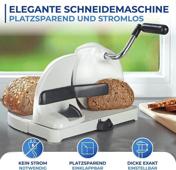 Brotschneidemaschine, mit Handkurbel kaufen