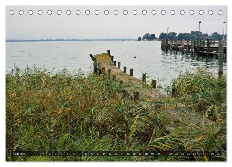 Produktbild: Stille Tage am Chiemsee (Tischkalender 2026 DIN A5 quer), CALVENDO Monatskalender