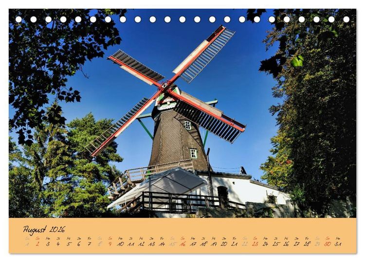 Produktbild: Bergedorf Hamburgs Perle an der Bille (Tischkalender 2026 DIN A5 quer), CALVENDO Monatskalender