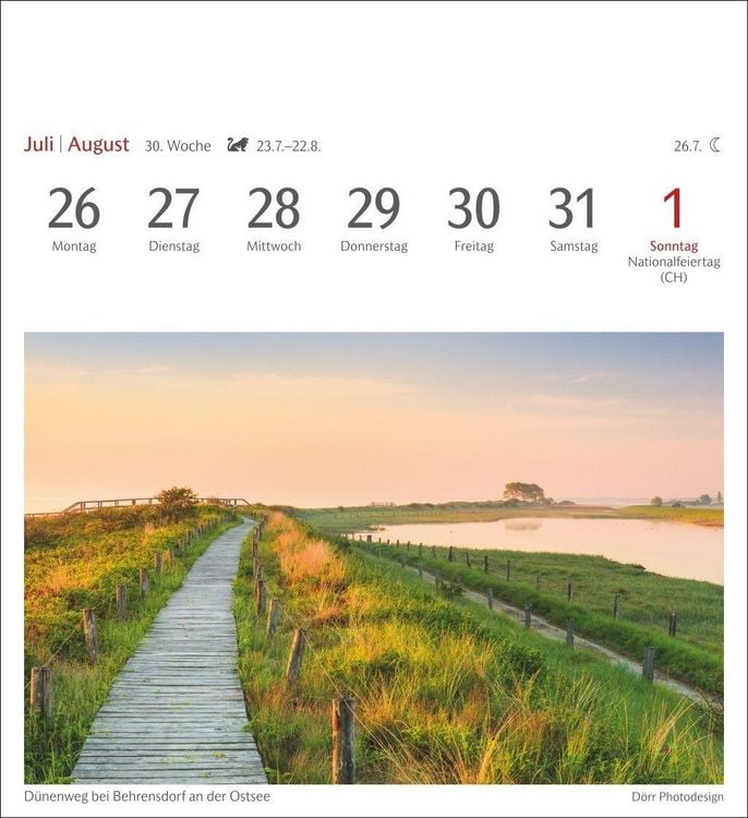 Produktbild: Lichtblicke Postkartenkalender 2027 - Wochenkalender mit 53 Postkarten