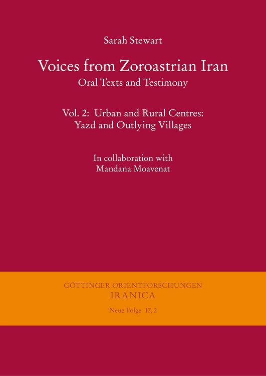 Produktbild: Voices from Zoroastrian Iran: Oral texts and testimony