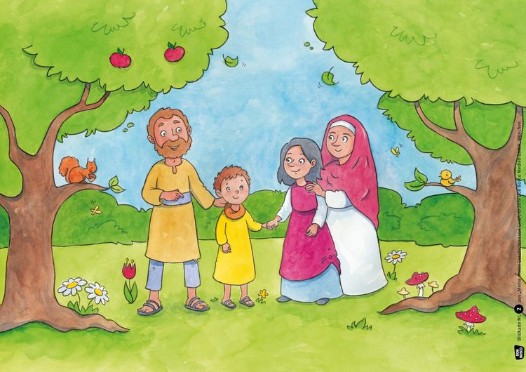 Produktbild: Meine ersten Geschichten von Gott. Die U3-Bibel im Kamishibai. Kamishibai Bildkartenset.