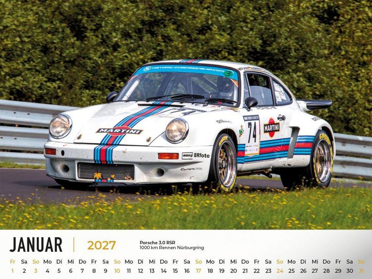 Produktbild: Porsche im Rennsport Kalender 2027