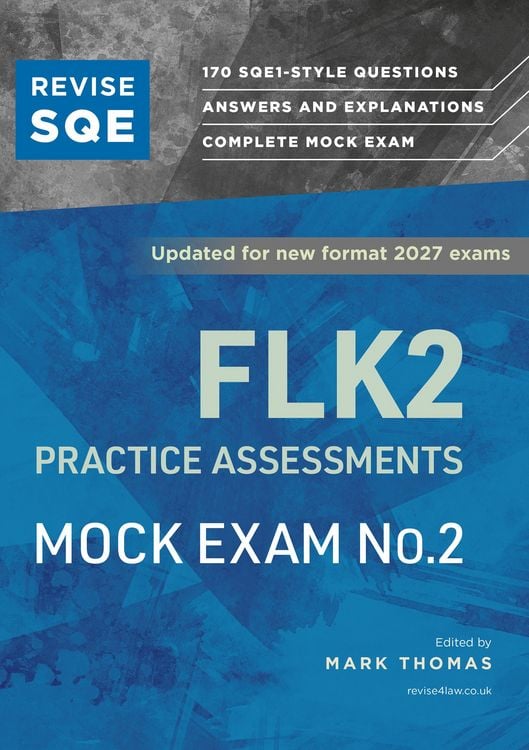 Produktbild: Revise SQE FLK2 Practice Assessments 2027: Mock Exam 2