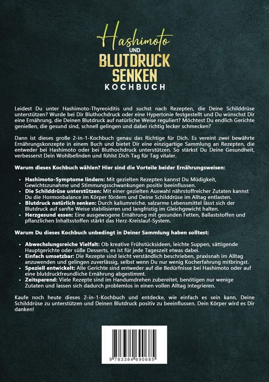 Produktbild: Hashimoto und Blutdruck senken Kochbuch