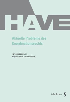 Produktbild: Aktuelle Probleme des Koordinationsrechts
