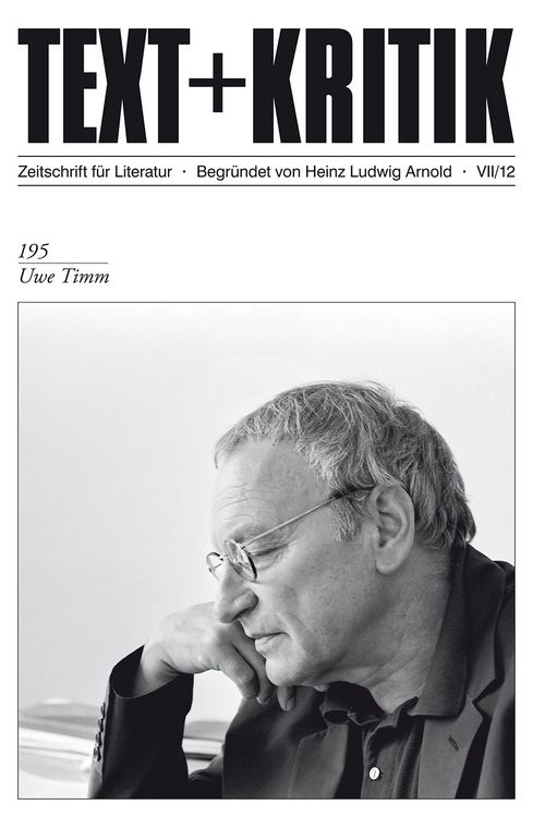 Produktbild: Uwe Timm