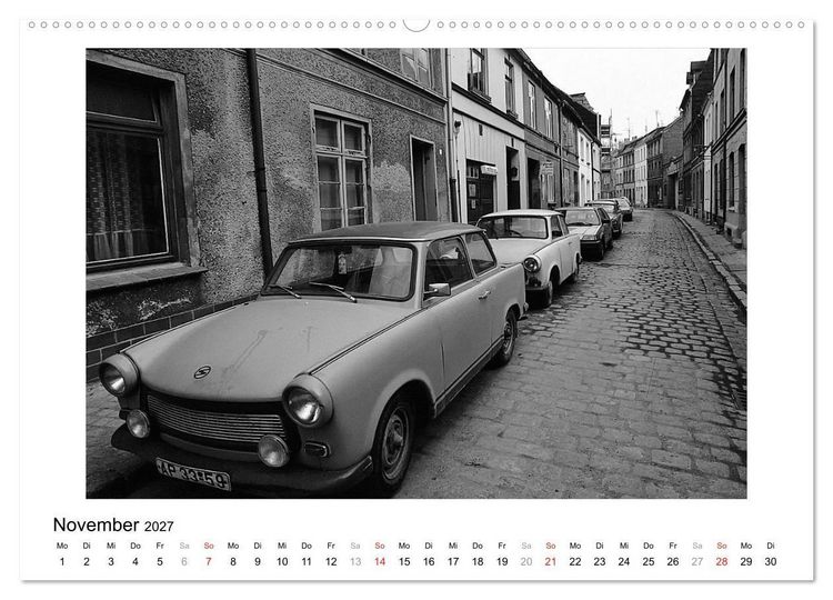 Produktbild: Aus - Zeit der Trabanten (Wandkalender 2027 DIN A2 quer), CALVENDO Monatskalender