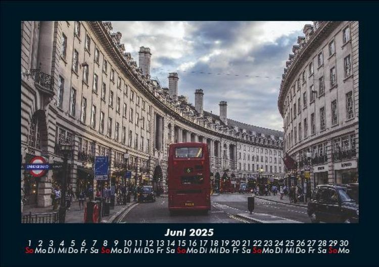 Produktbild: London 2025 Fotokalender DIN A5