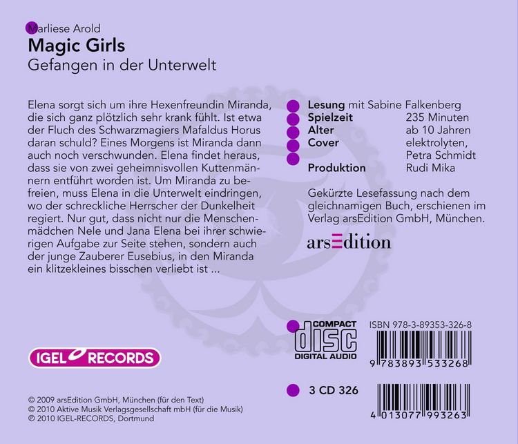 Produktbild: Magic Girls. Gefangen in der Unterwelt (04)