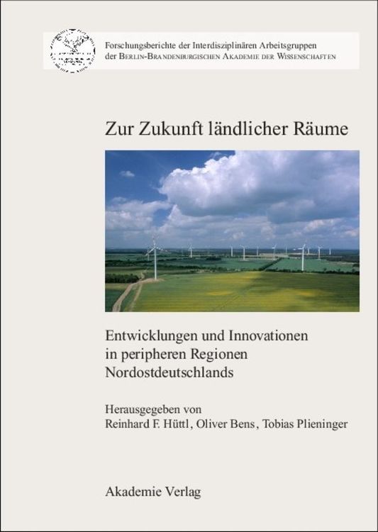 Produktbild: Zur Zukunft l&auml;ndlicher R&auml;ume