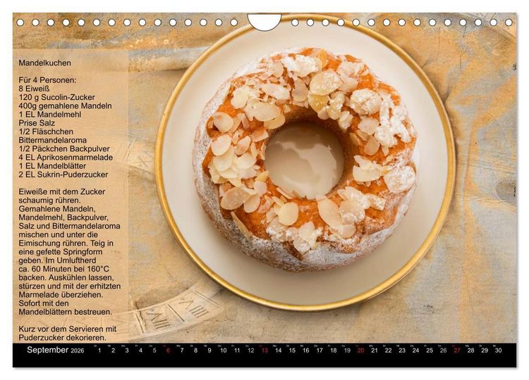Produktbild: Low Carb - Leichte Rezepte f&uuml;r jeden Tag (Wandkalender 2026 DIN A4 quer), CALVENDO Monatskalender
