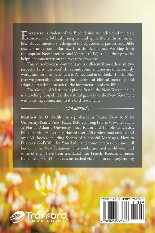 Produktbild: Matthew 1-15